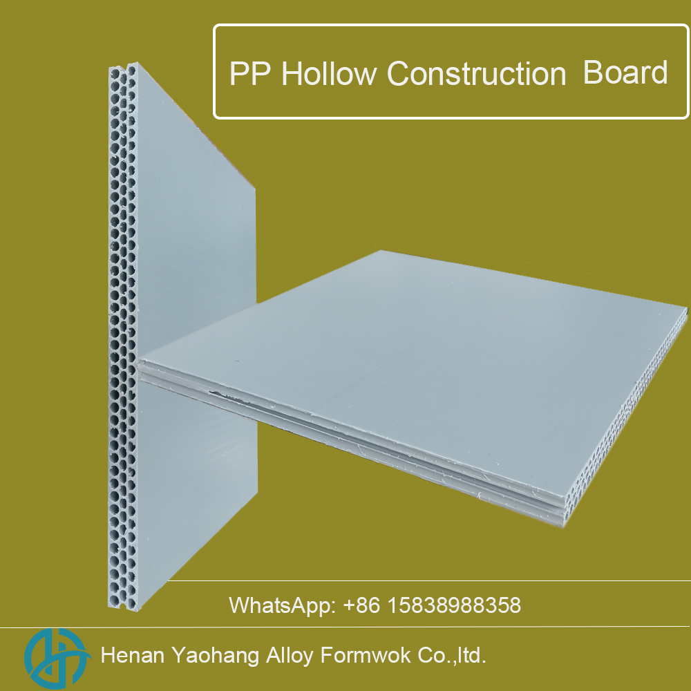 PP hollow plastic formwork